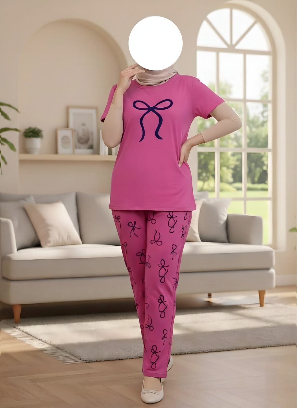 SOFT COTTON PAJAMA SUIT -D809